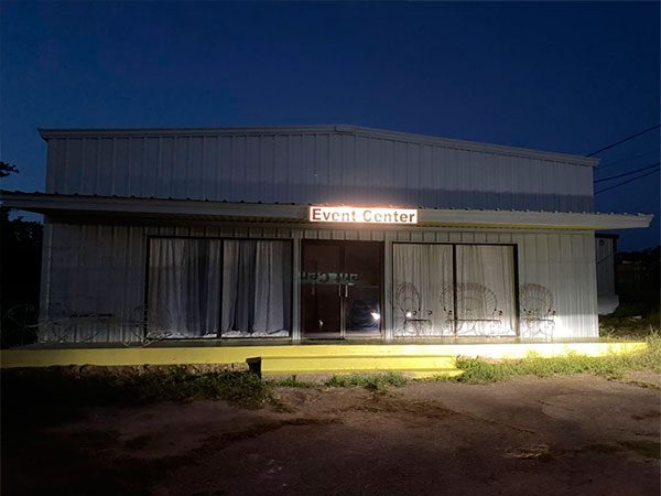 Exterior del salón de fiestas mx-2