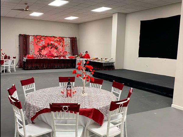 Interior del salón de fiestas mx-2