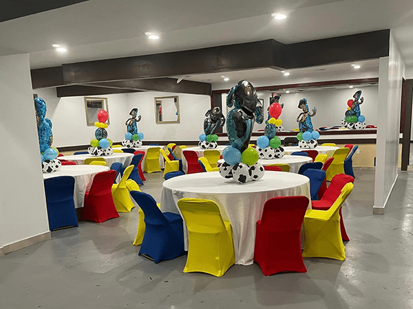 Salón Eventos Perlera decorado infantil