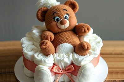 Pasteles de pañales originales