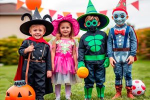 Disfraces de villanos para niños