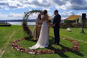 Boda por el ritual celta