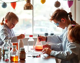 temas fiestas ninos ciencia