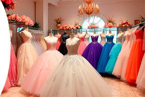 tiendas vestidos quinceaneras USA