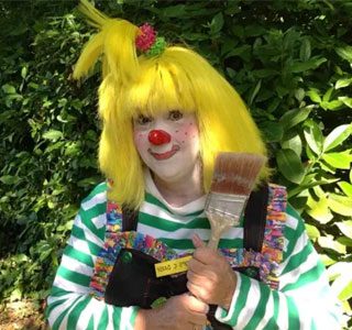 Payaso oop Daisy en Sacramento