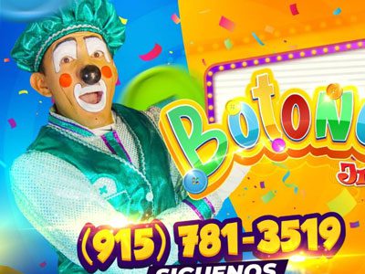 payasos para cumpleaños botoncito